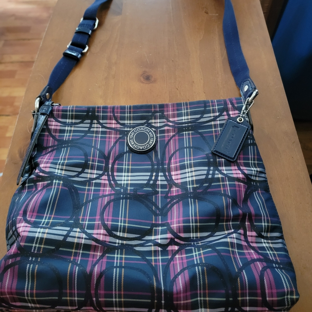 COACH POPPY TARTEN PURSE